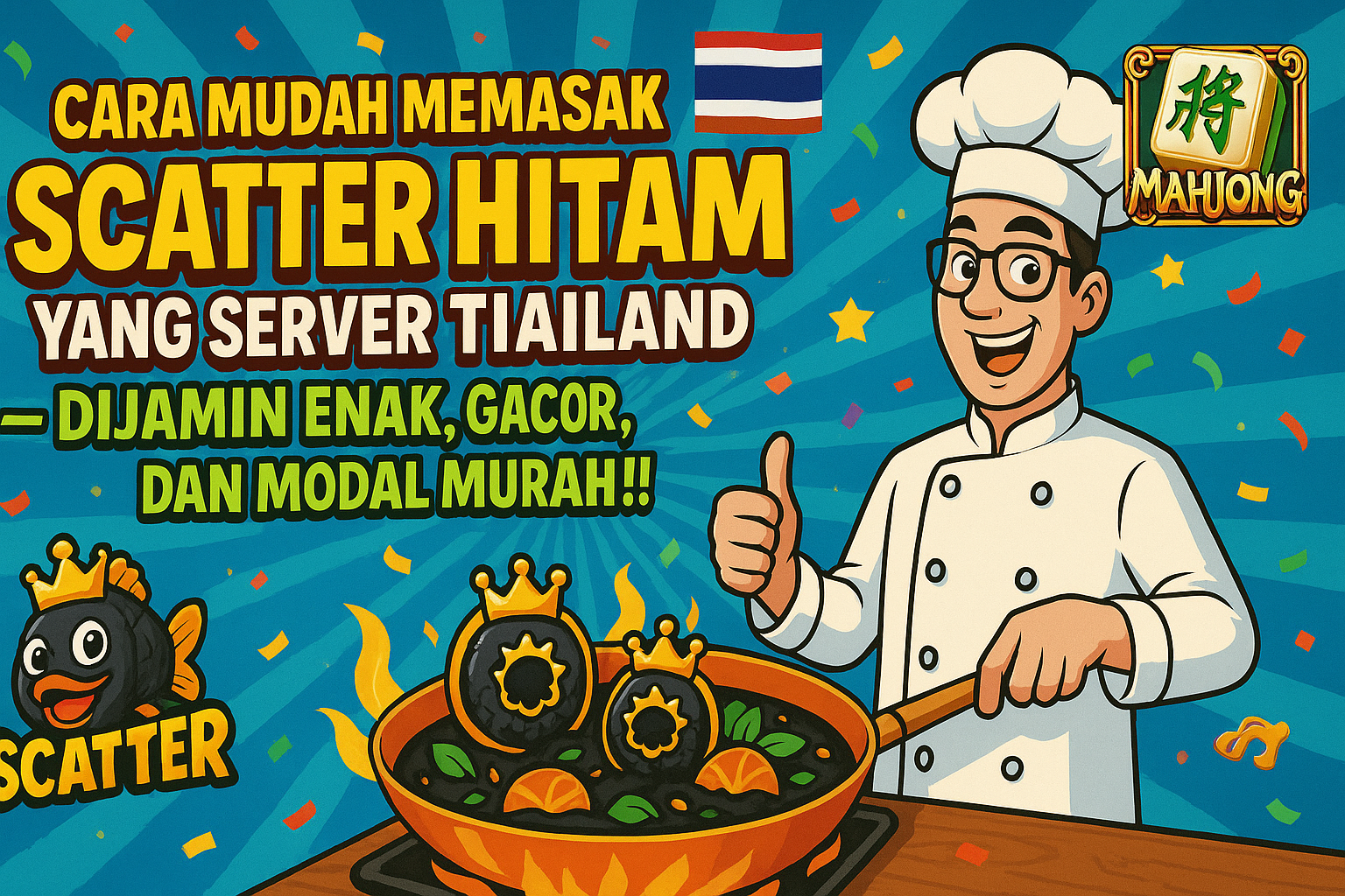 SCATTER HITAM